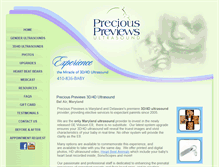 Tablet Screenshot of preciouspreviews.com